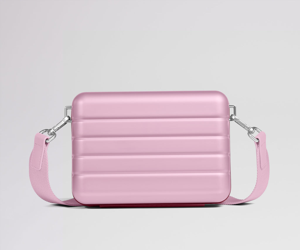 Away The Mini Crossbody Packing Cubes - Glacial Pink