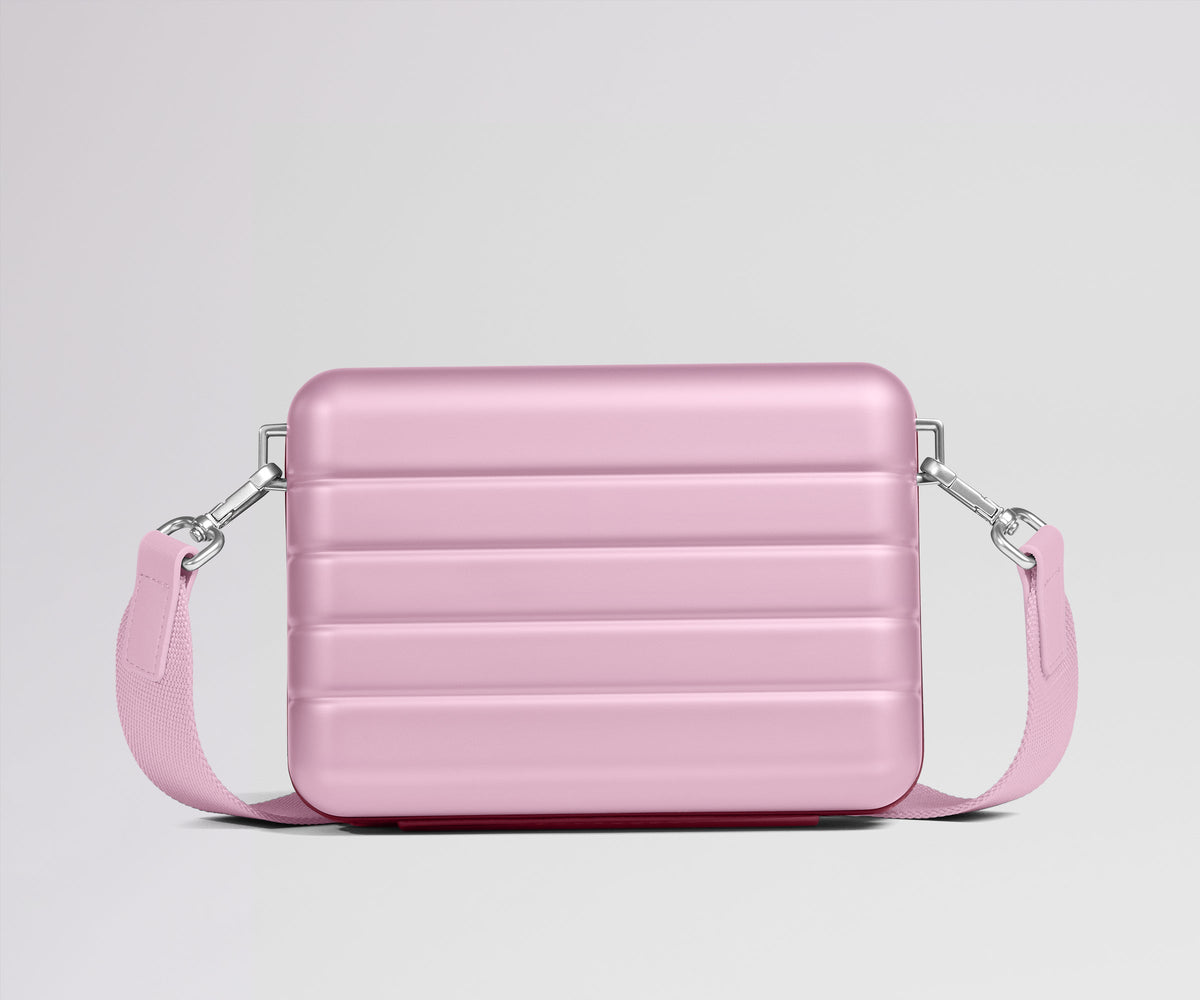 Away The Mini Crossbody Packing Cubes - Glacial Pink