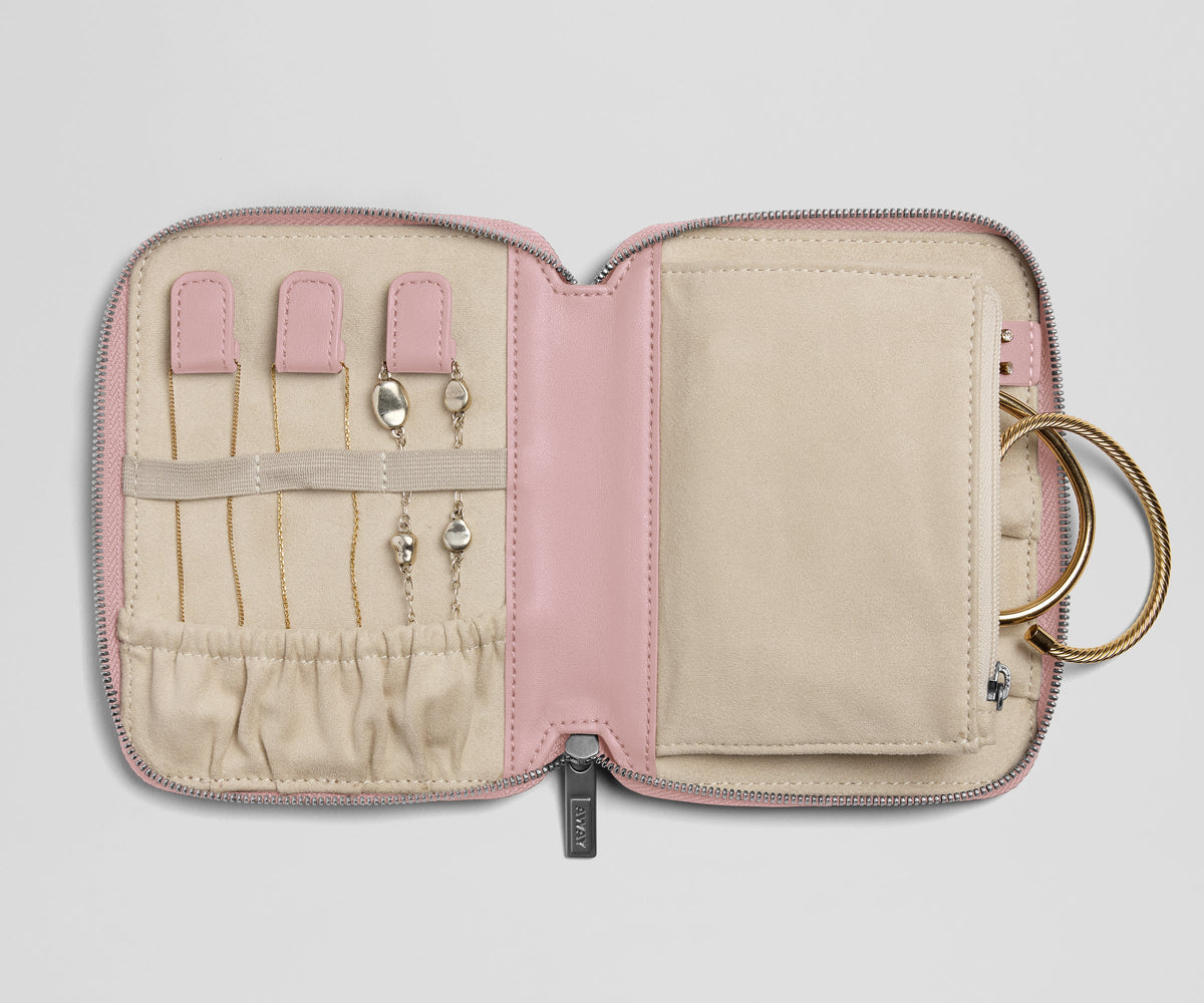 Away Slim Jewelry Organizer Jewelry Case - Glacial Pink