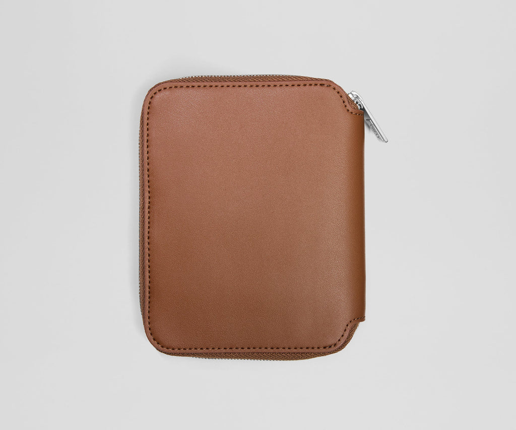 Away Slim Jewelry Organizer Jewelry Case - Saddle Brown