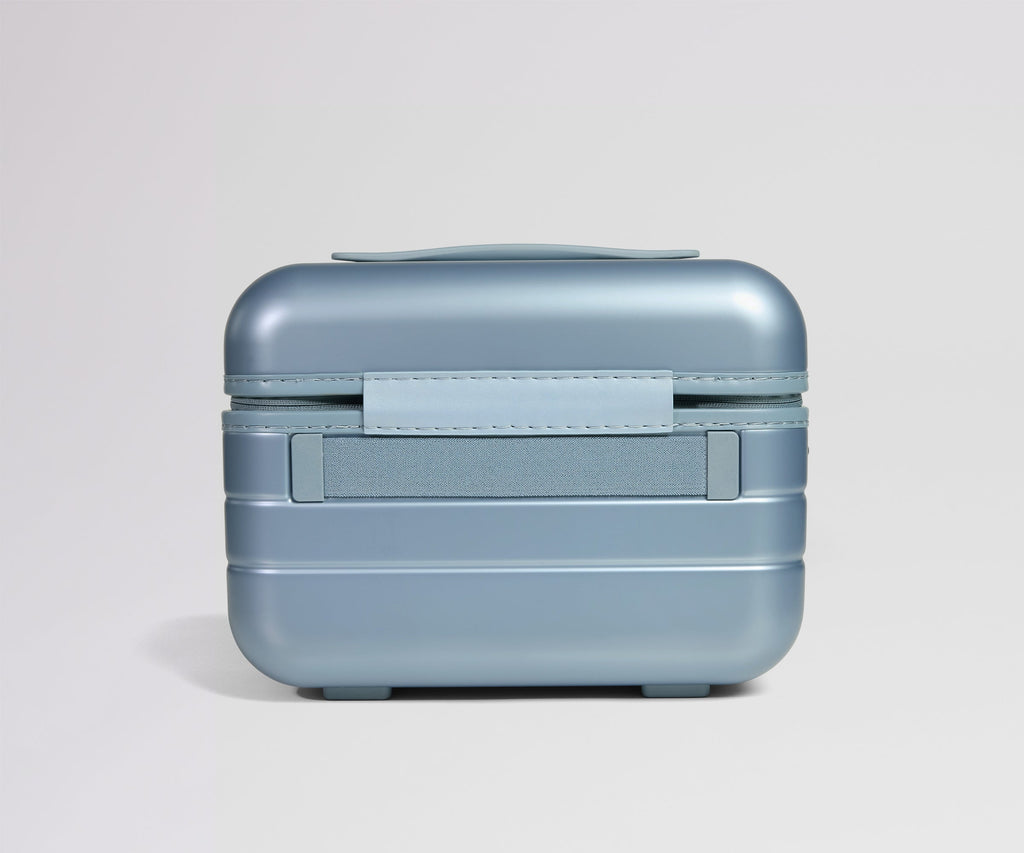 Away The Train Case Suitcase - Arctic Blue