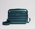 Away The Train Case Suitcase - Stormy Teal