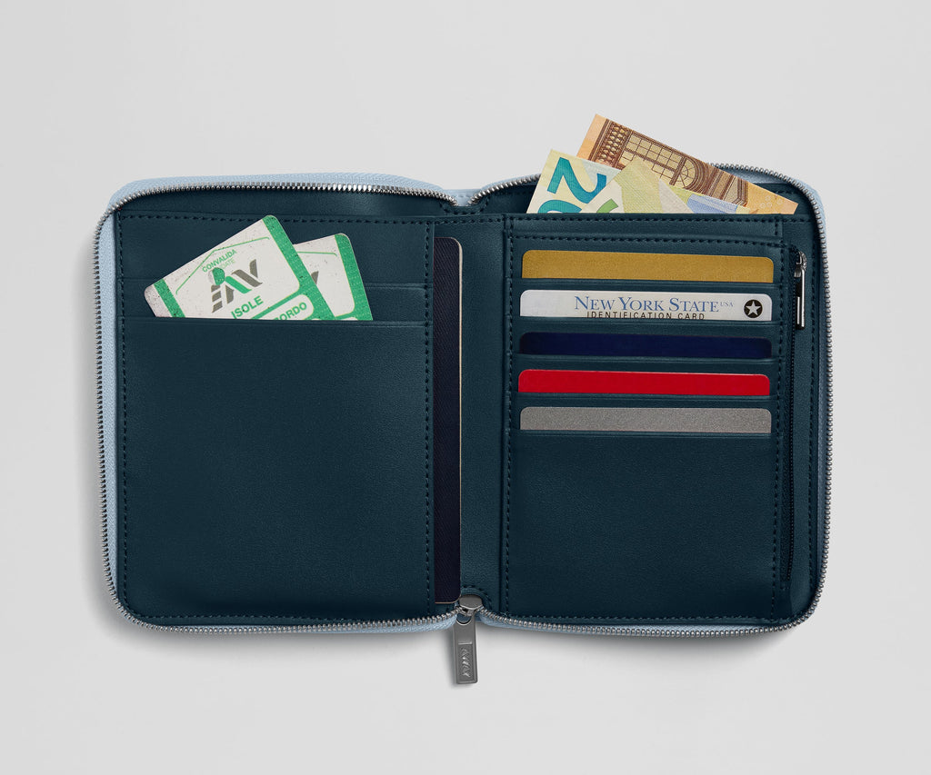 Away Travel Wallet Travel Accessory - Arctic Blue