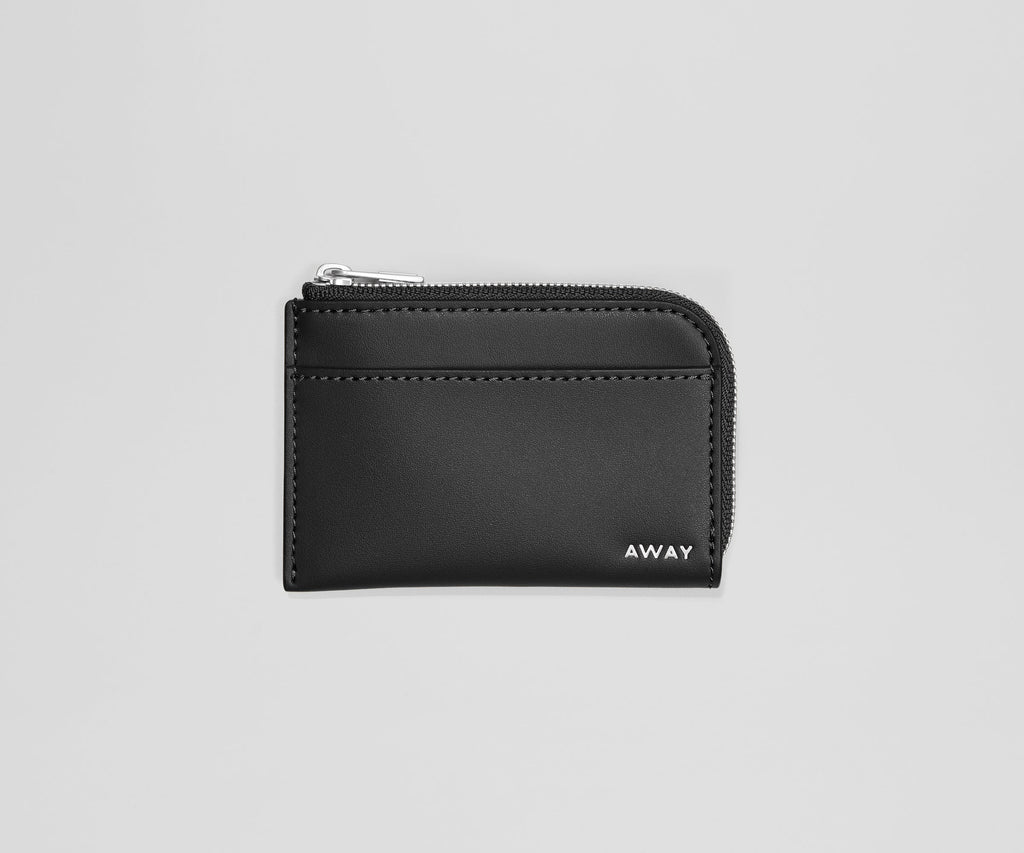 Away Zip Card Case Travel Accessory - Jet Black