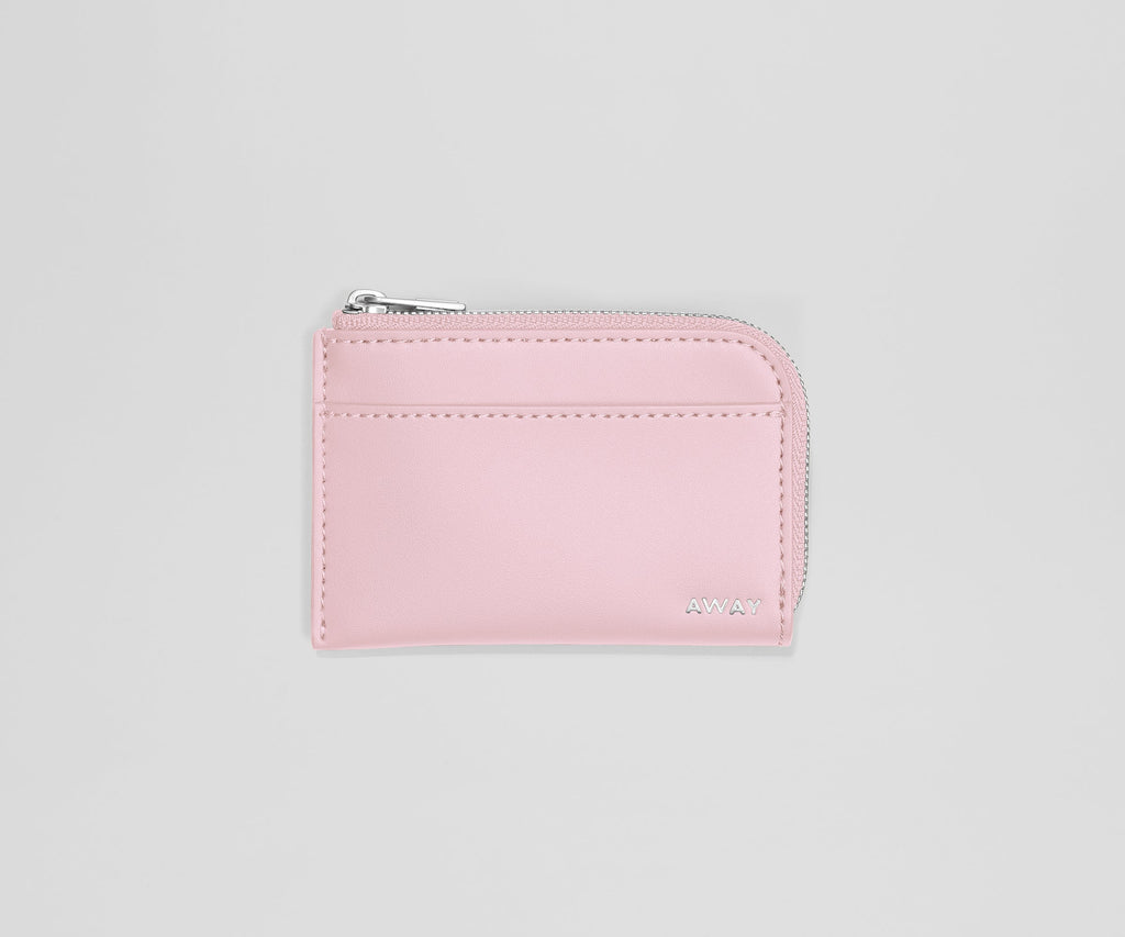 Away Zip Card Case Travel Accessory - Glacial Pink