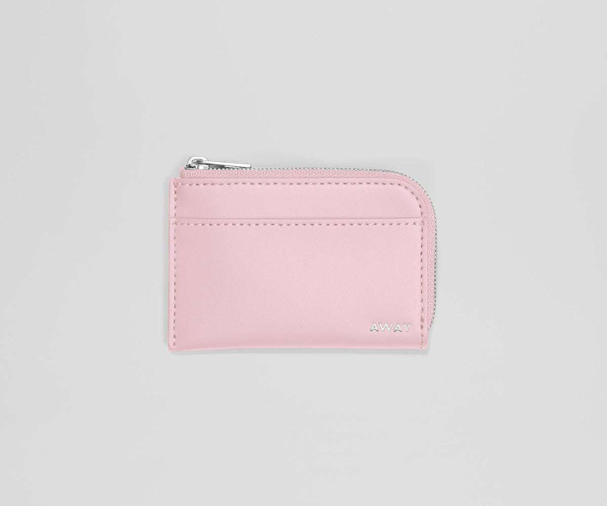 Away Zip Card Case Travel Accessory - Glacial Pink