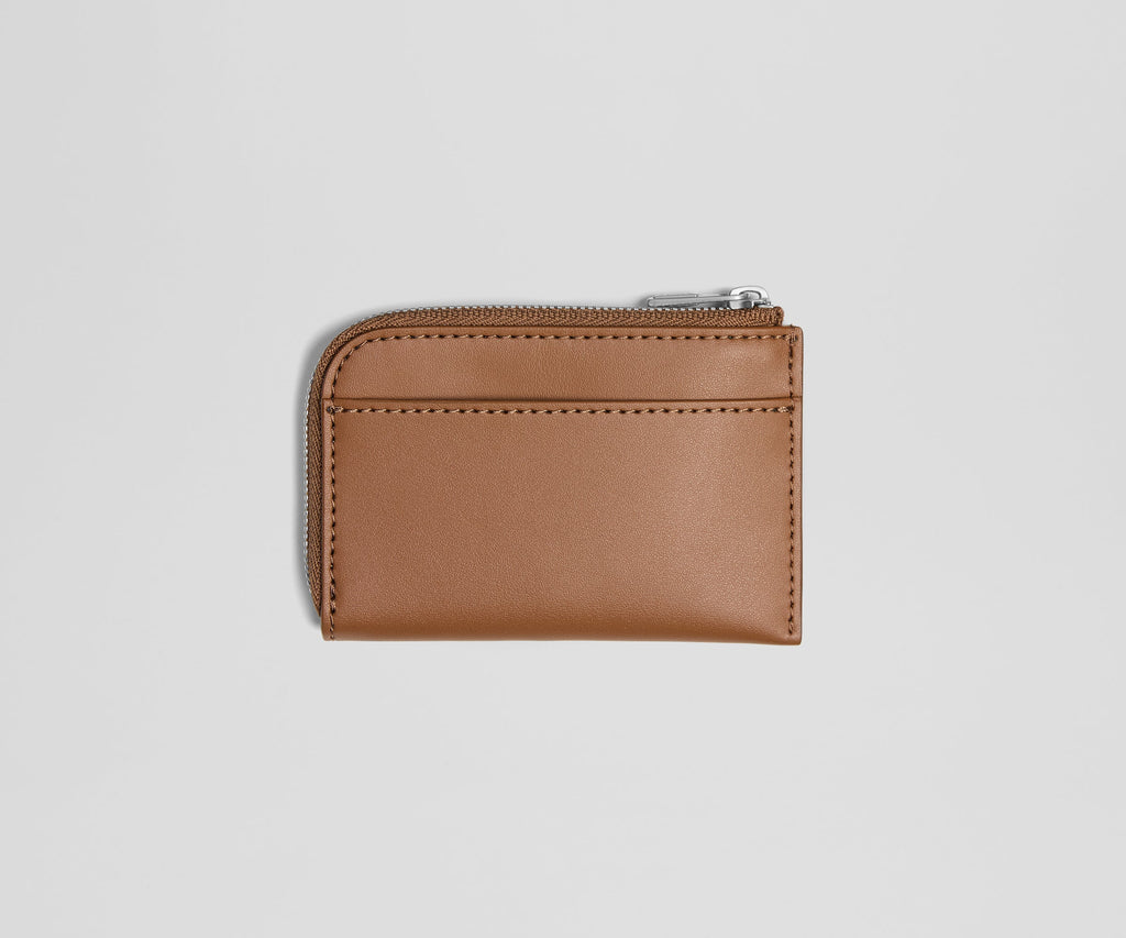 Away Zip Card Case Travel Accessory - Saddle Brown