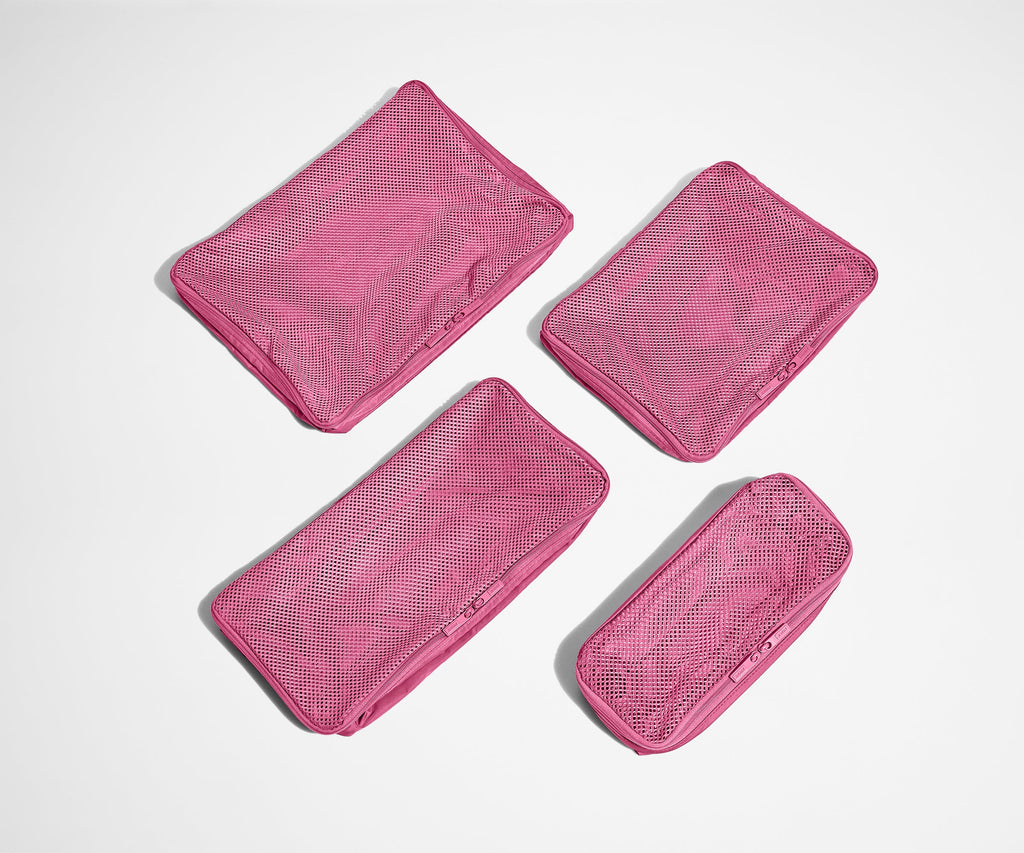 Away Insider Packing Cubes (Set of 4) in Island Pink