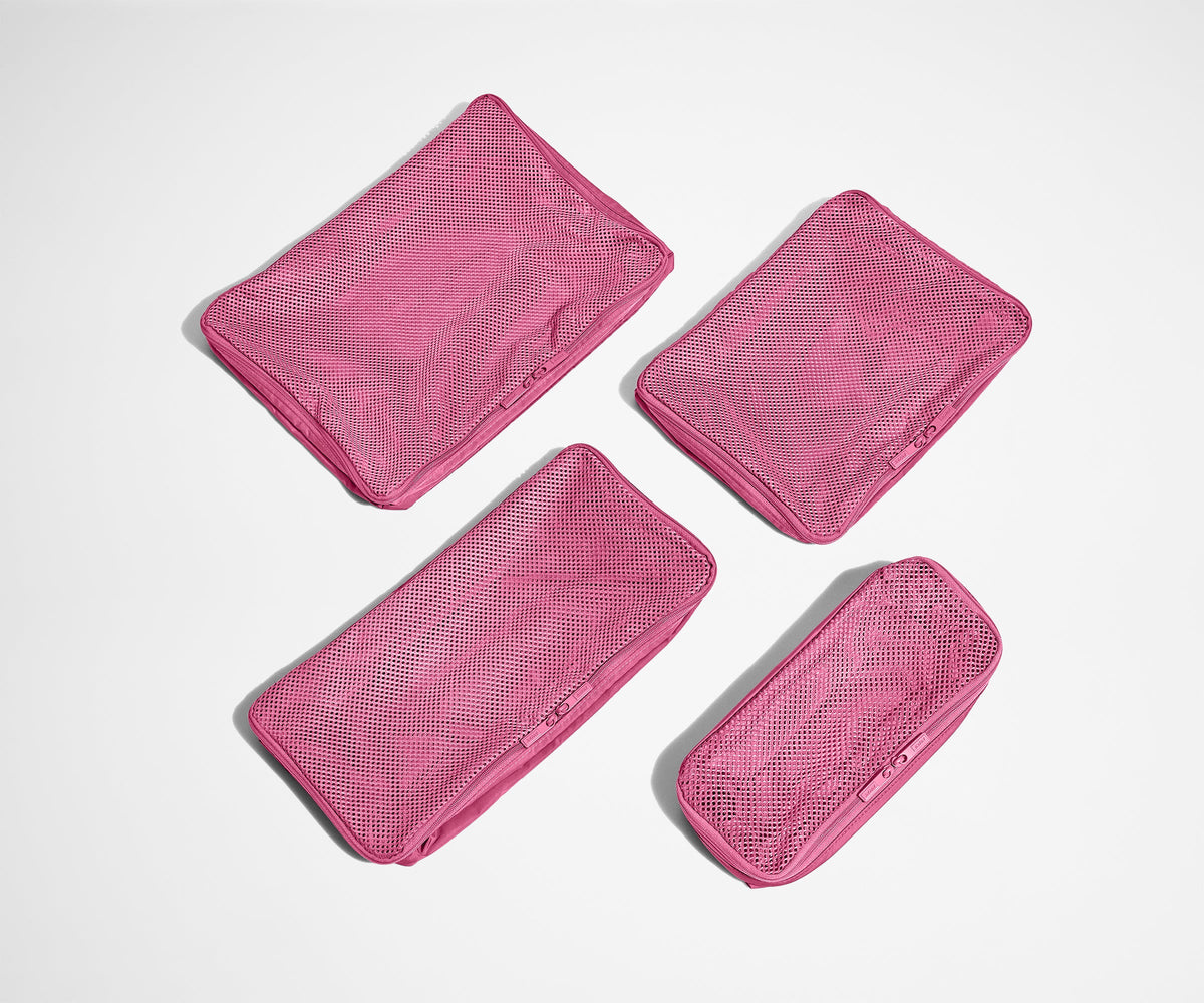 Away Insider Packing Cubes (Set of 4) in Island Pink