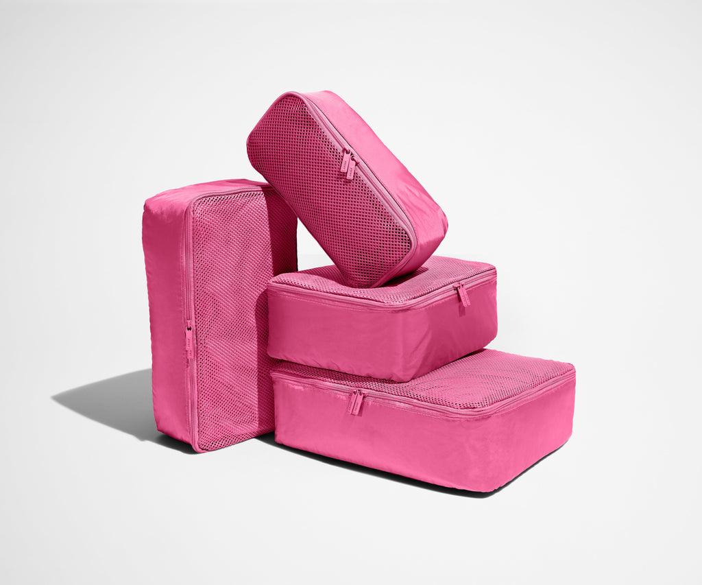 Away Insider Packing Cubes (Set of 4) in Island Pink