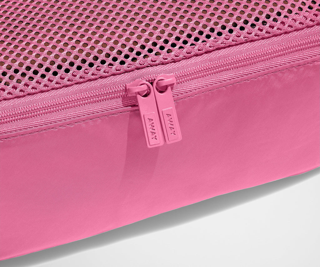 Away Insider Packing Cubes (Set of 4) in Island Pink