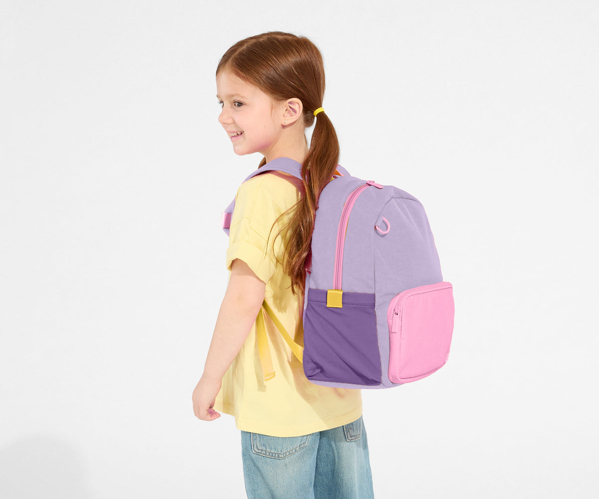 Away Kids Backpack in Butterfly Purple