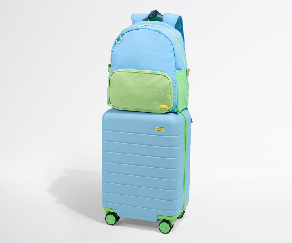 Away Kids Backpack in Dragonfly Blue
