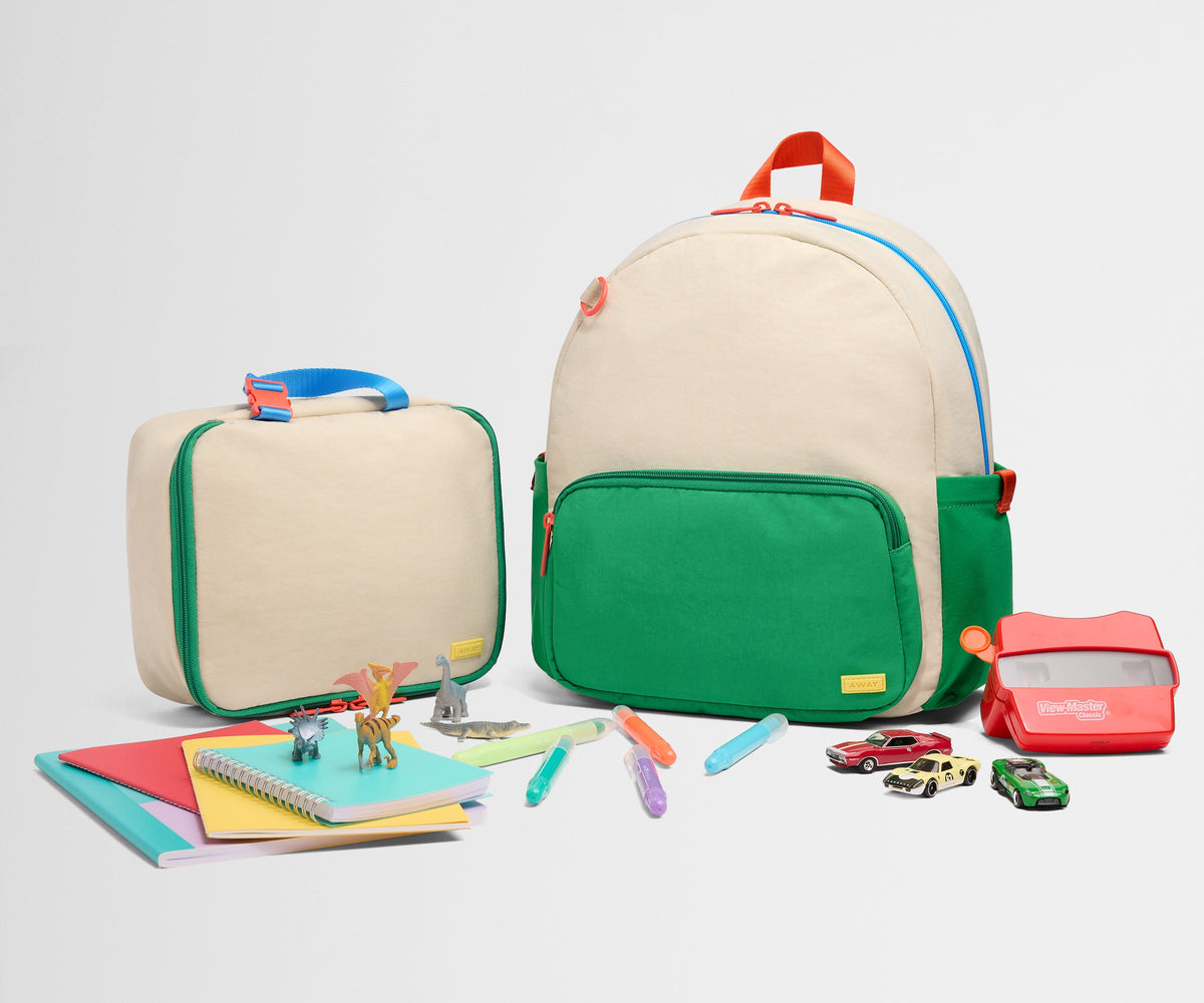 Away Kids Backpack in Marshmallow White