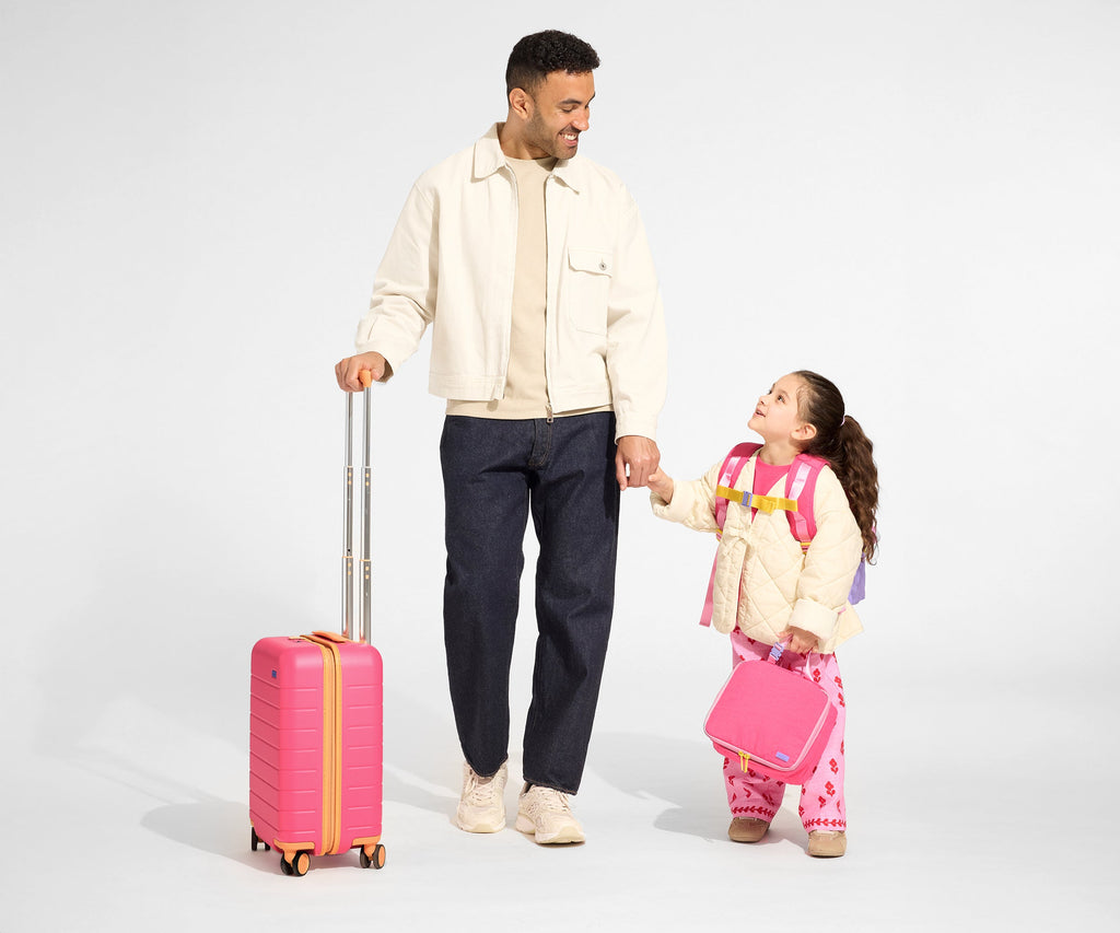 Away The Kids Carry-On Suitcase - Cotton Candy Pink