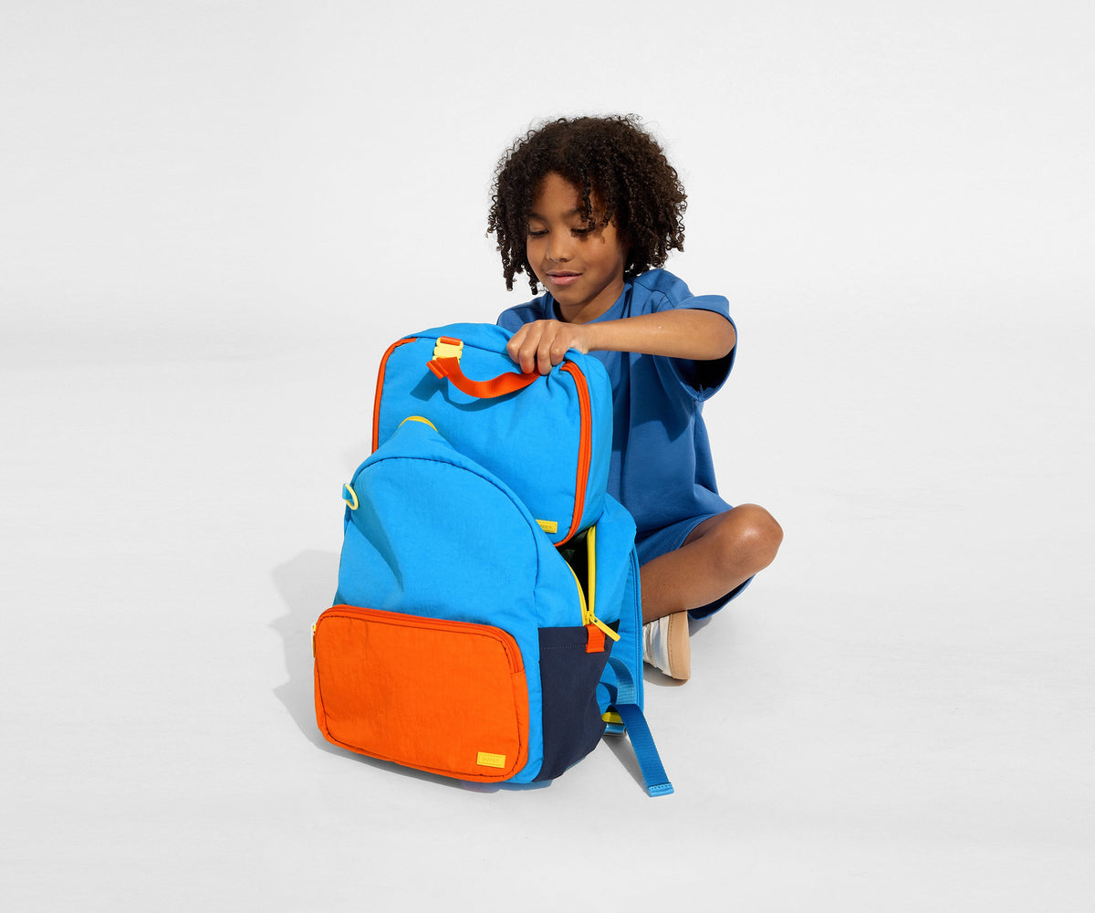 Away Kids Lunch Box Backpack - Splash Blue