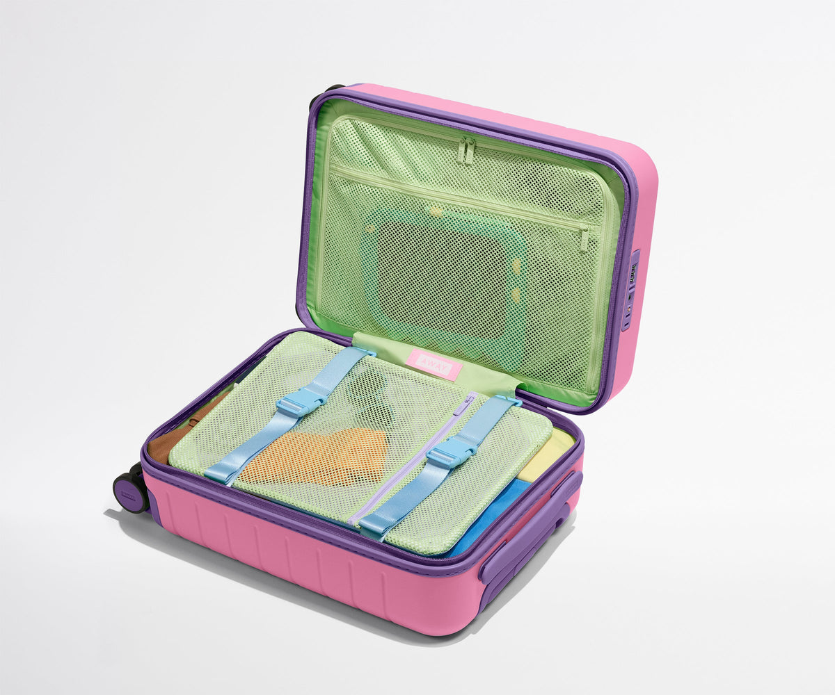 Away The Kids Carry-On Suitcase - Berry Pink