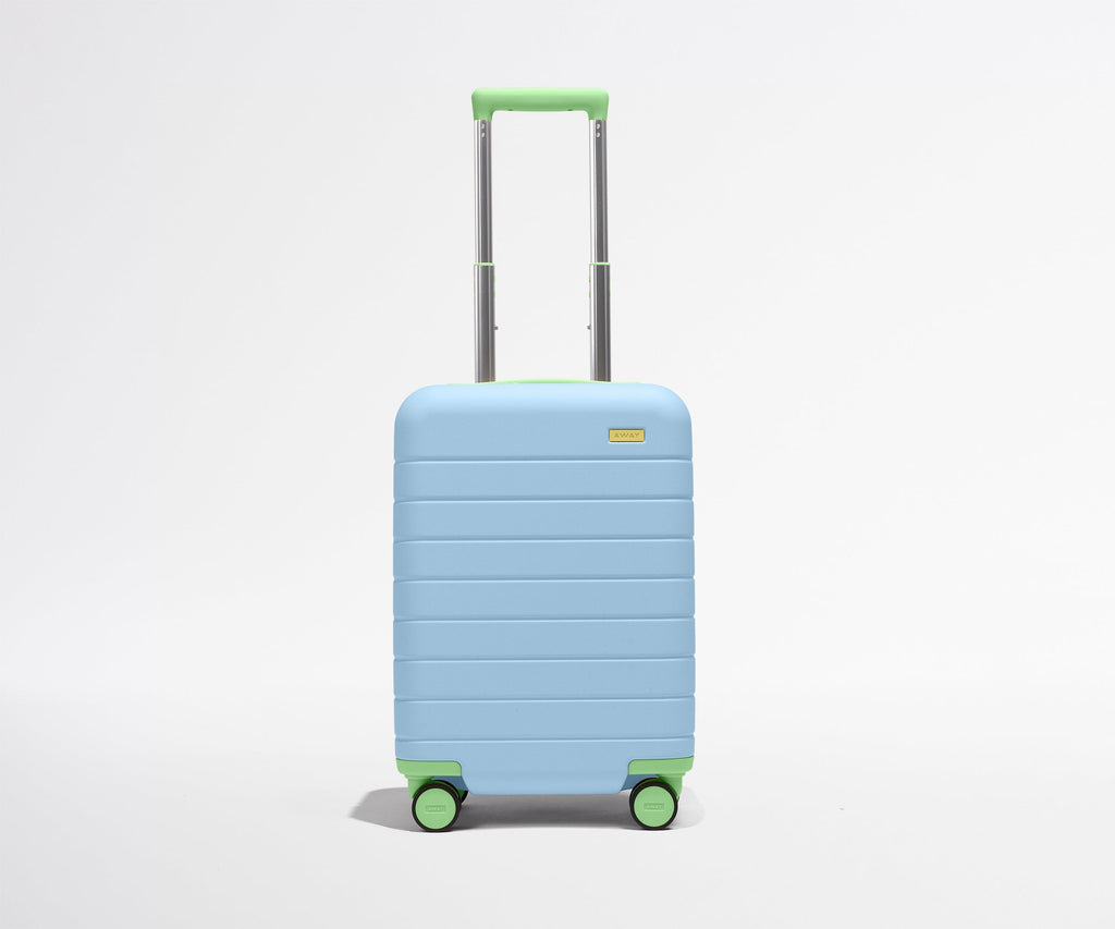 Away The Kids Carry-On Suitcase - Dragonfly Blue