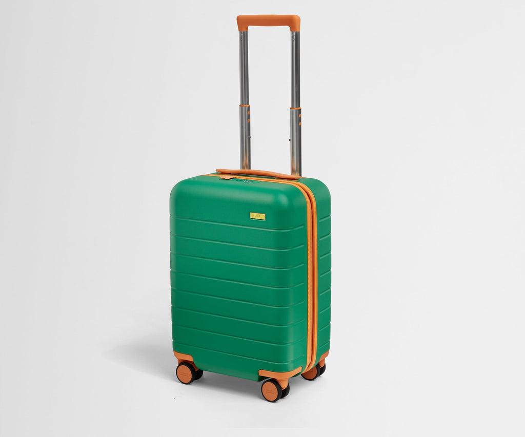 Away The Kids Carry-On Suitcase - Froggy Green