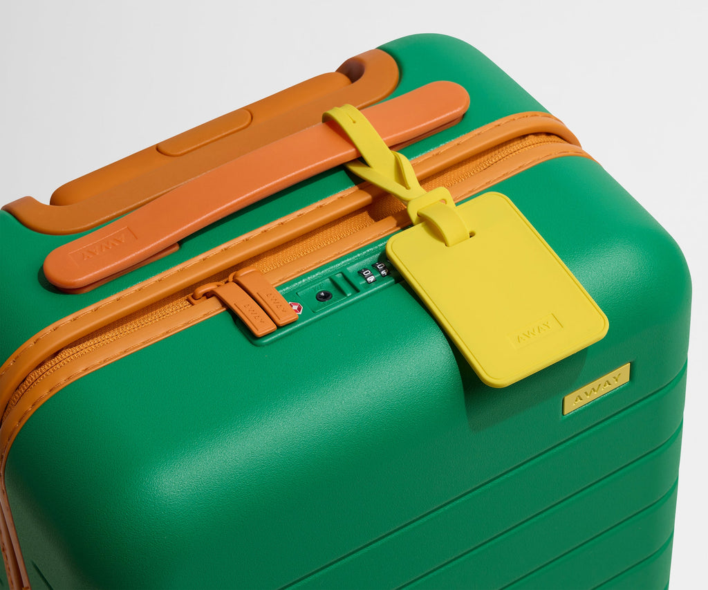 Away The Kids Carry-On Suitcase - Froggy Green