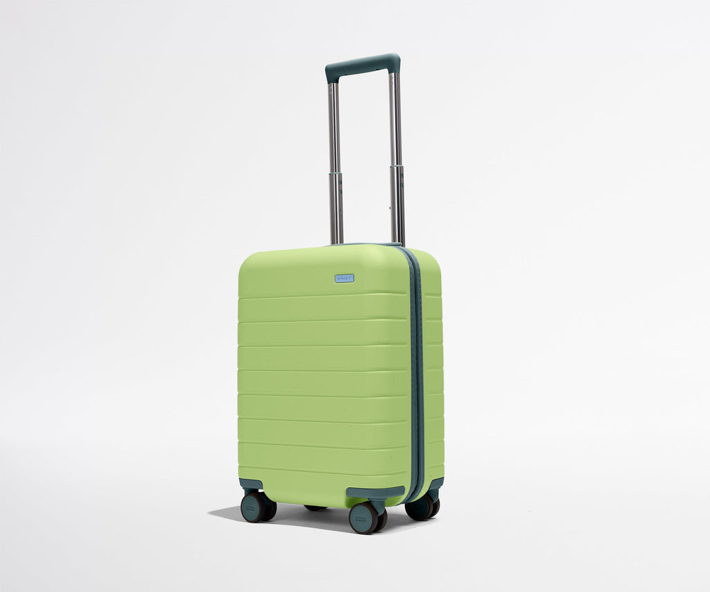 Away The Kids Carry-On Suitcase - Honeydew Green