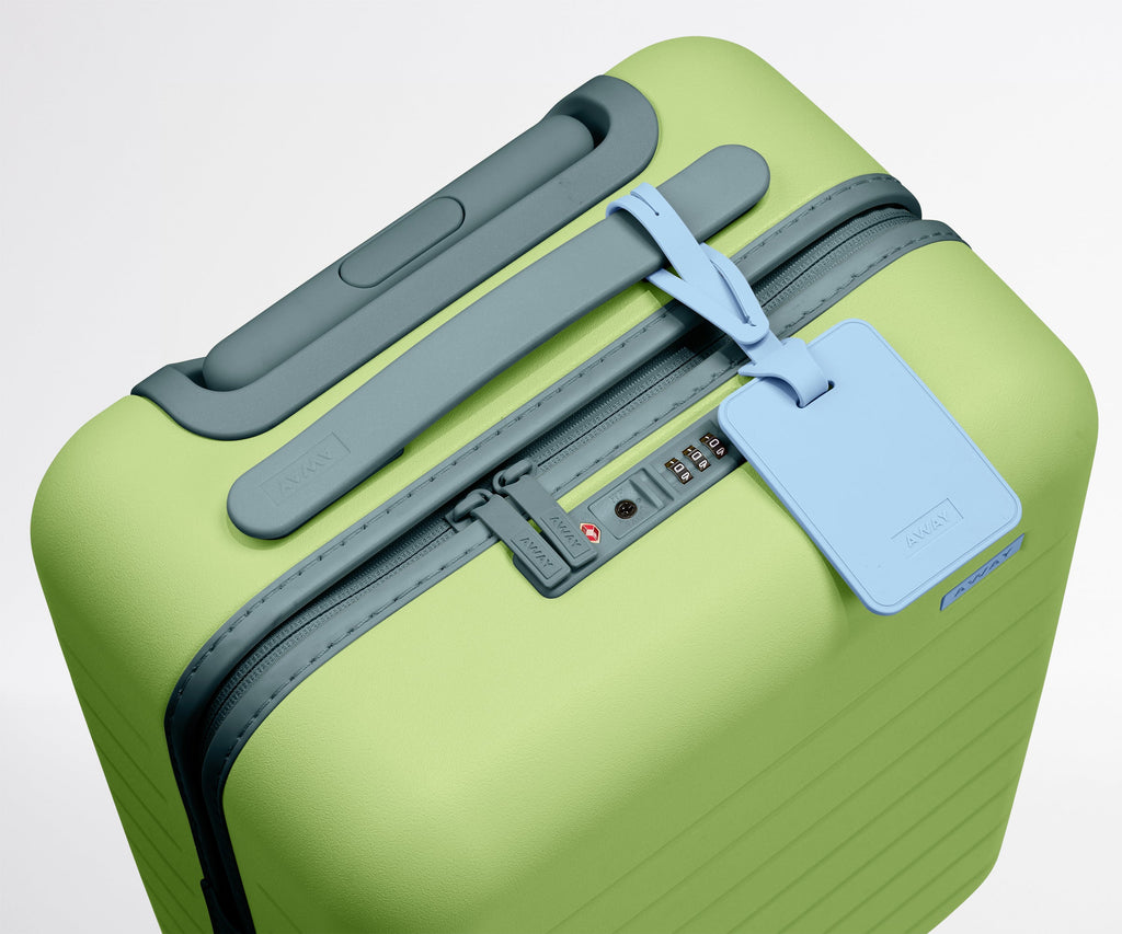 Away The Kids Carry-On Suitcase - Honeydew Green