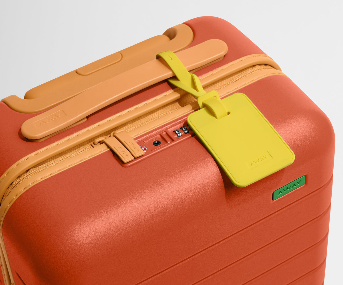 Away The Kids Carry-On Suitcase - Poppy Orange
