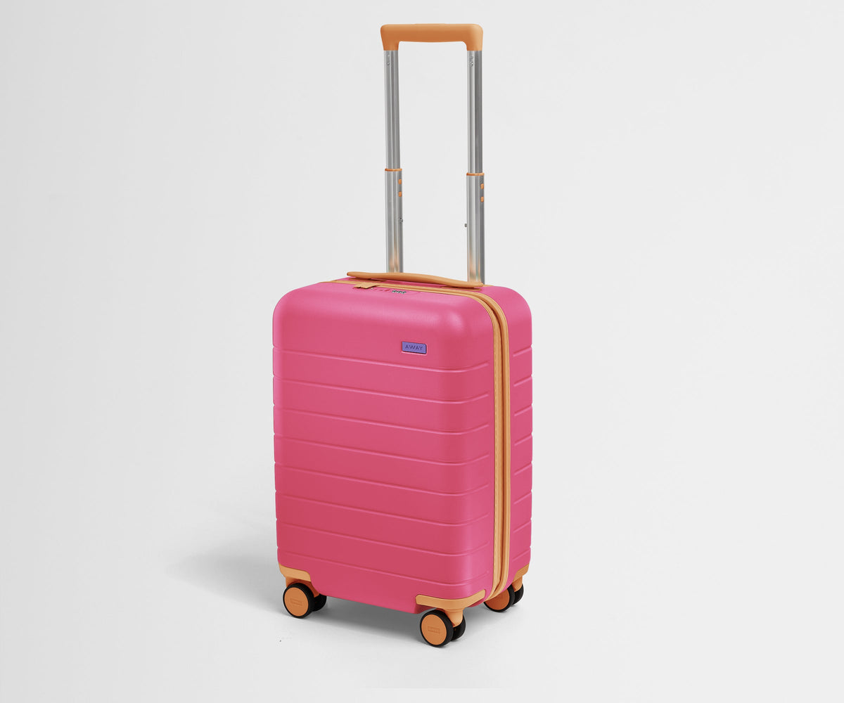 Away The Kids Carry-On Suitcase - Cotton Candy Pink