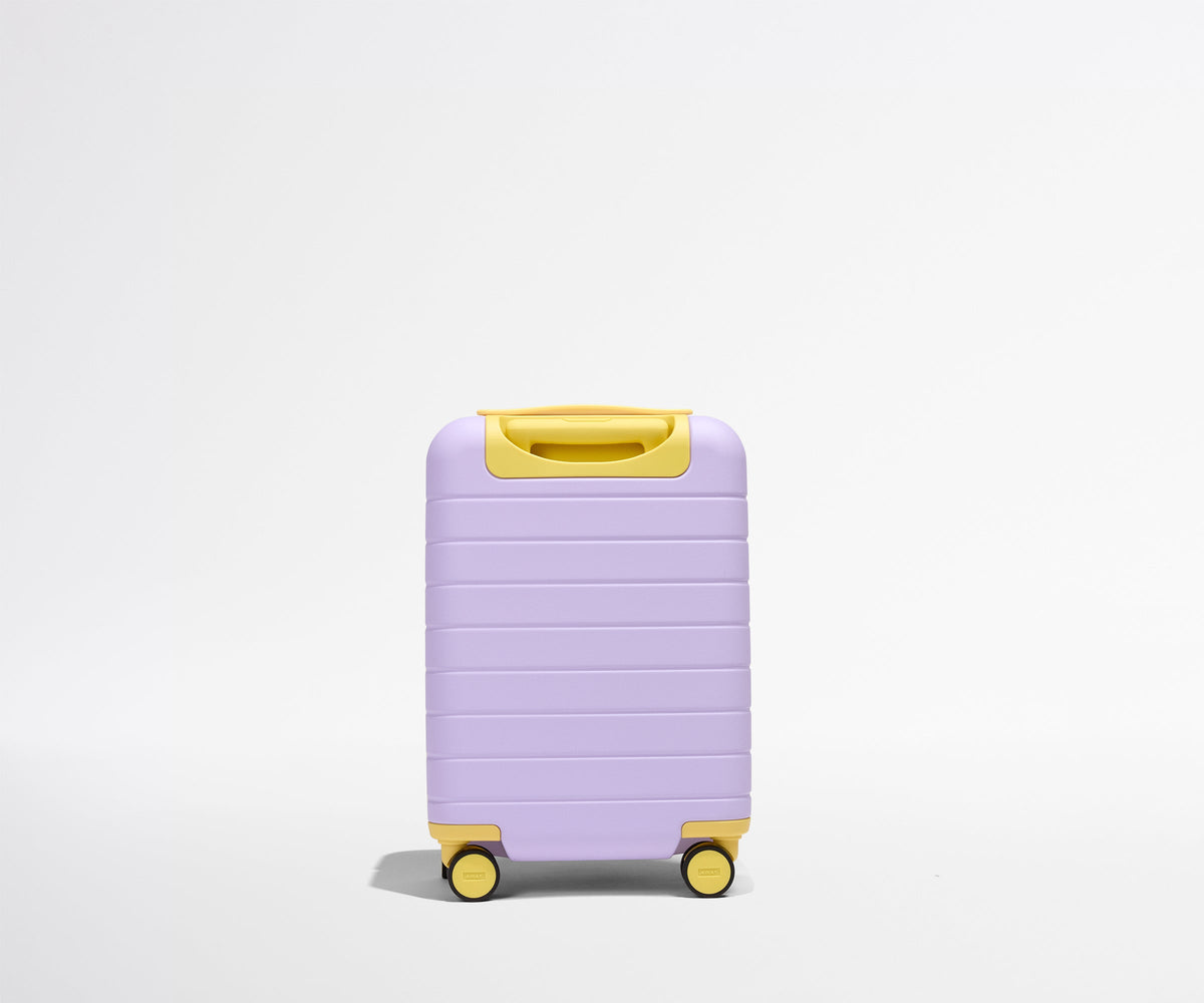 Away The Kids Carry-On Suitcase - Butterfly Purple
