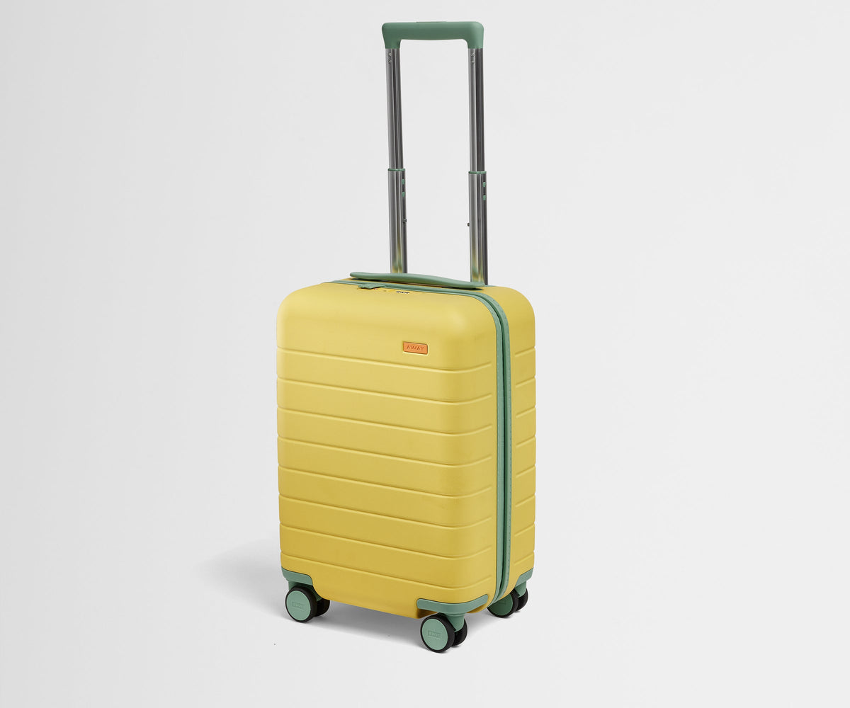 Away The Kids Carry-On Suitcase - Sunshine Yellow