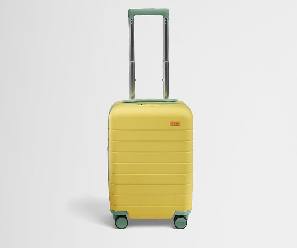Away The Kids Carry-On Suitcase - Sunshine Yellow