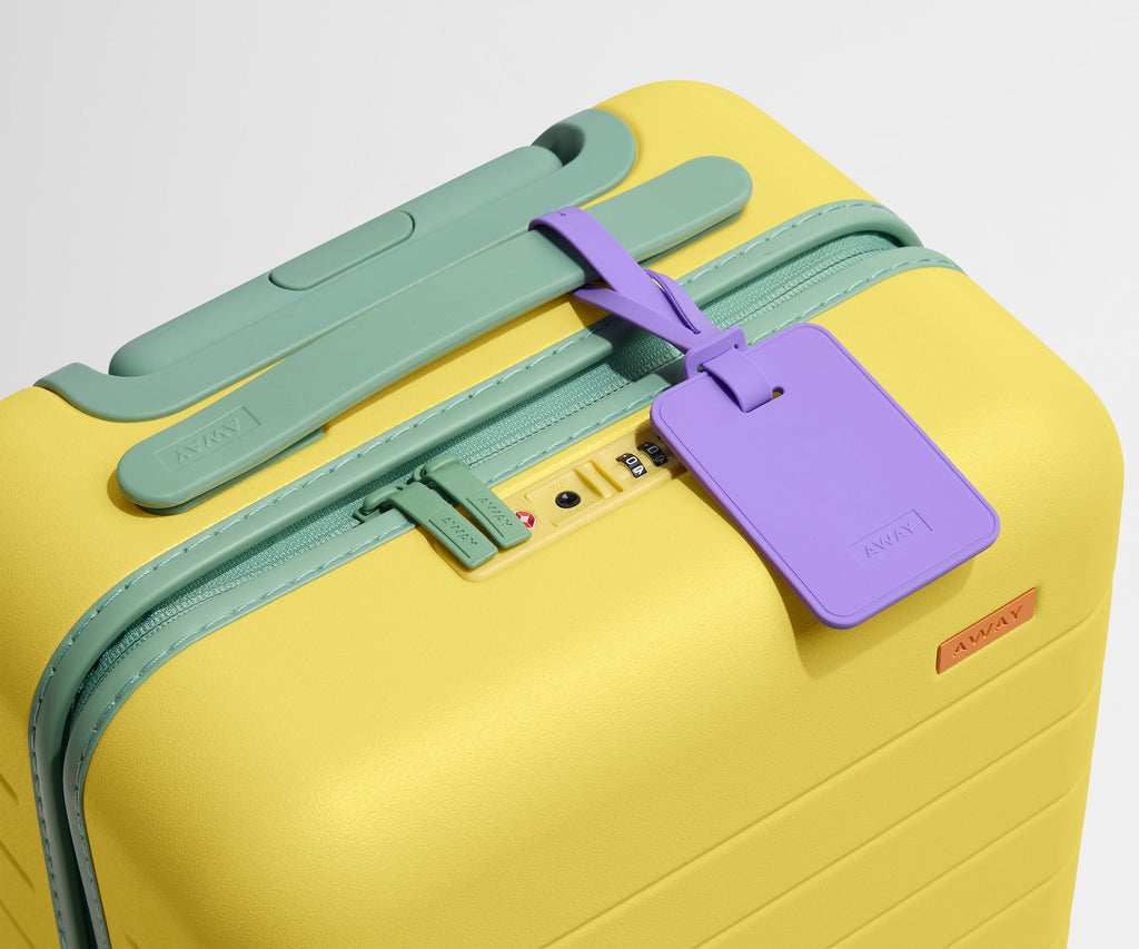 Away The Kids Carry-On Suitcase - Sunshine Yellow