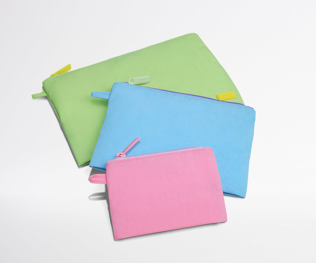 Away Kids Pouch Set Travel Accessory - Garden Mix