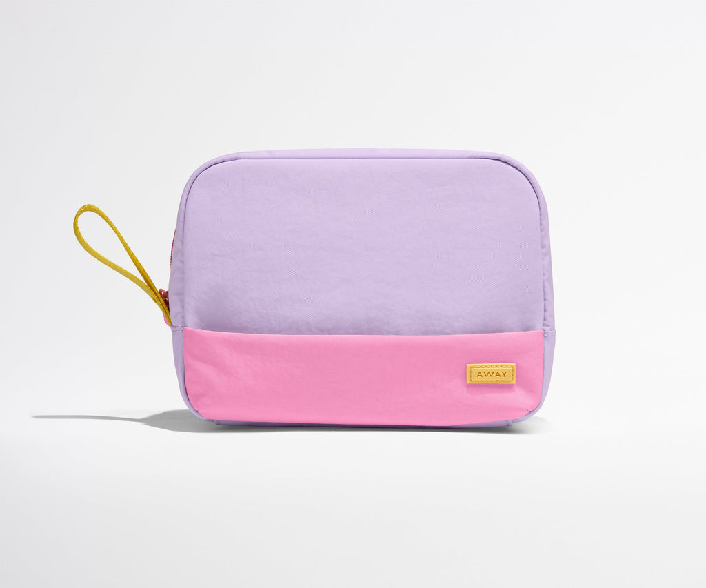 Away Kids Toiletry Bag in Butterfly Purple