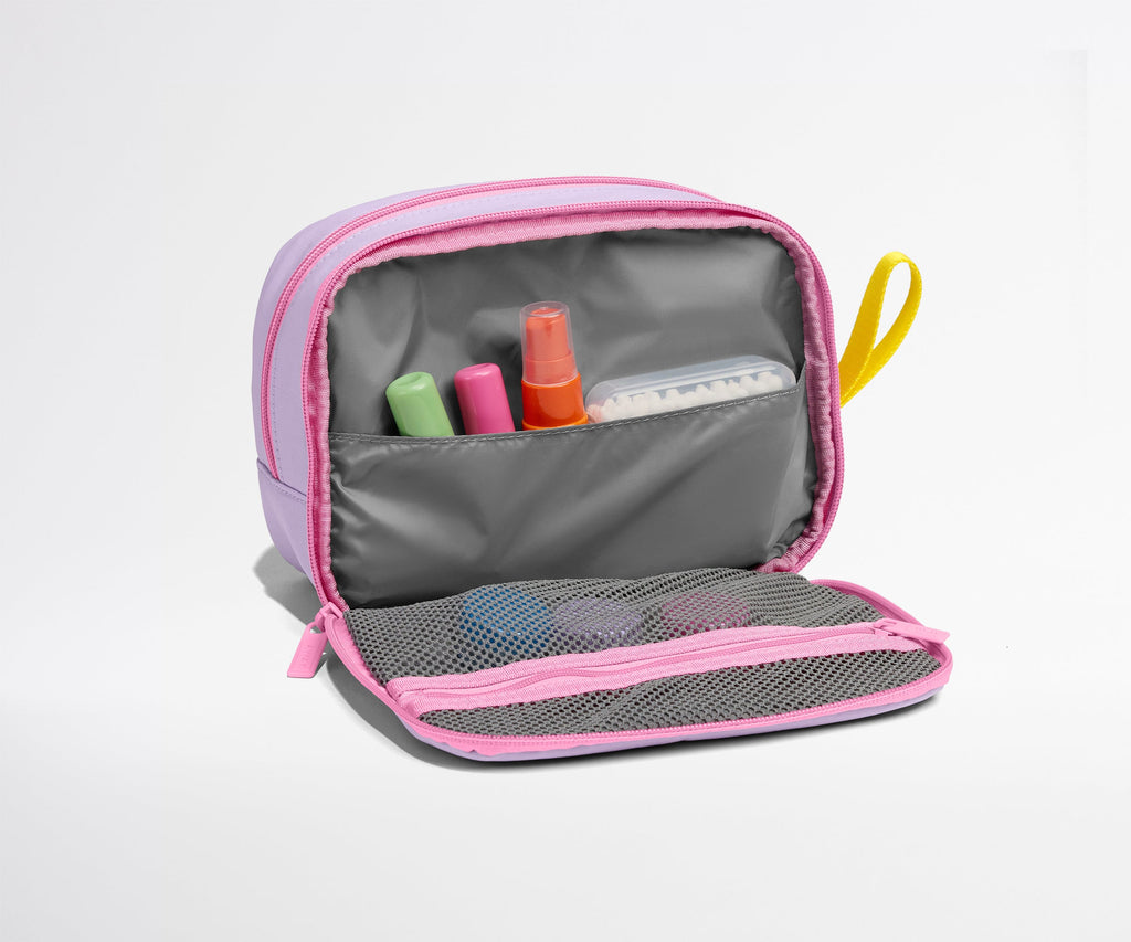Away Kids Toiletry Bag in Butterfly Purple