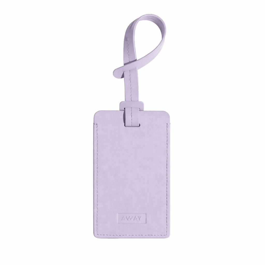 Away The Luggage Tag in Lavender Haze Purple