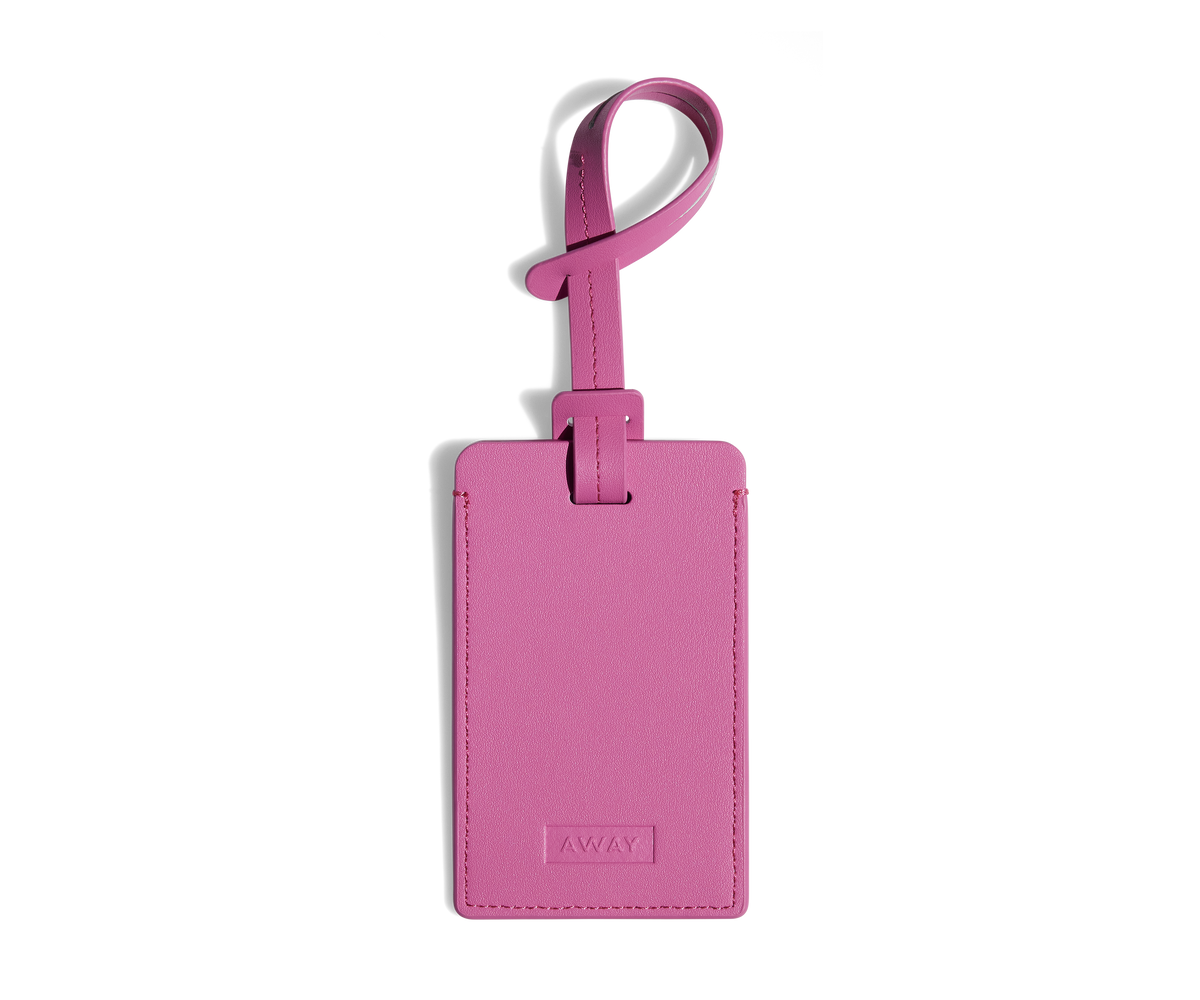 Away The Luggage Tag in Island Pink
