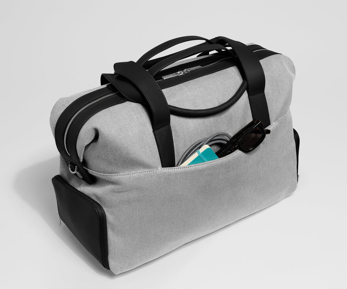 Away Canvas Overnight Bag Duffel Bag - Jet Black