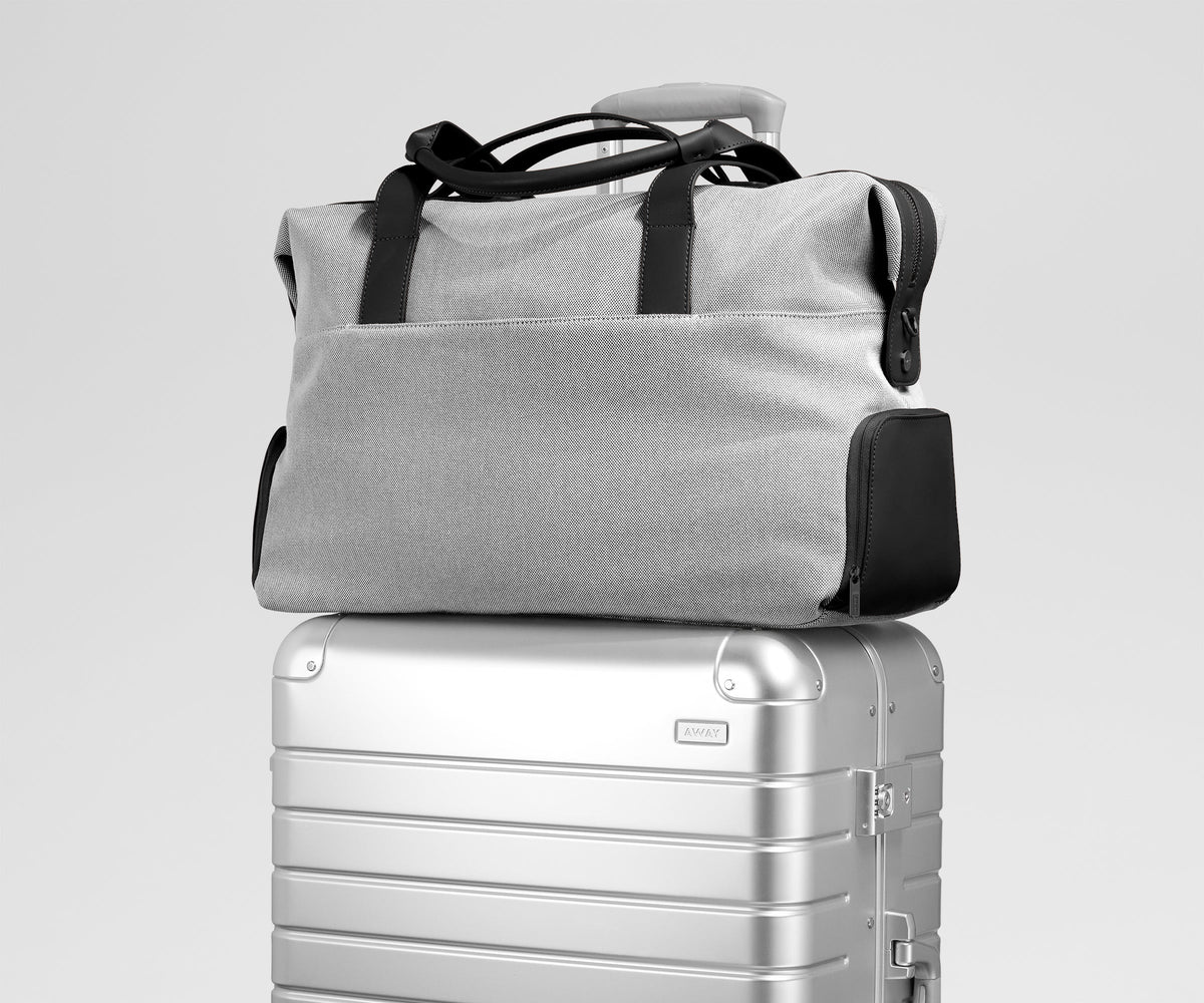 Away Canvas Overnight Bag Duffel Bag - Jet Black