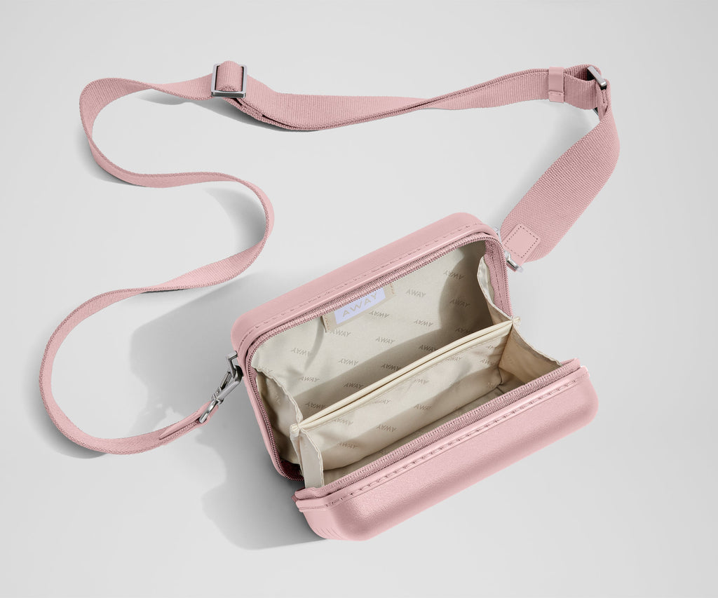 Away The Mini Crossbody Packing Cubes - Blush Pink