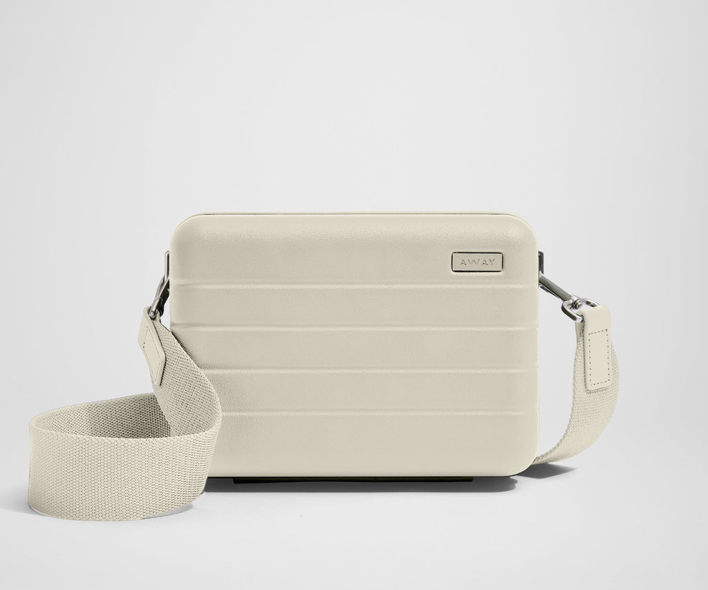 Away The Mini Crossbody Packing Cubes - Salt White