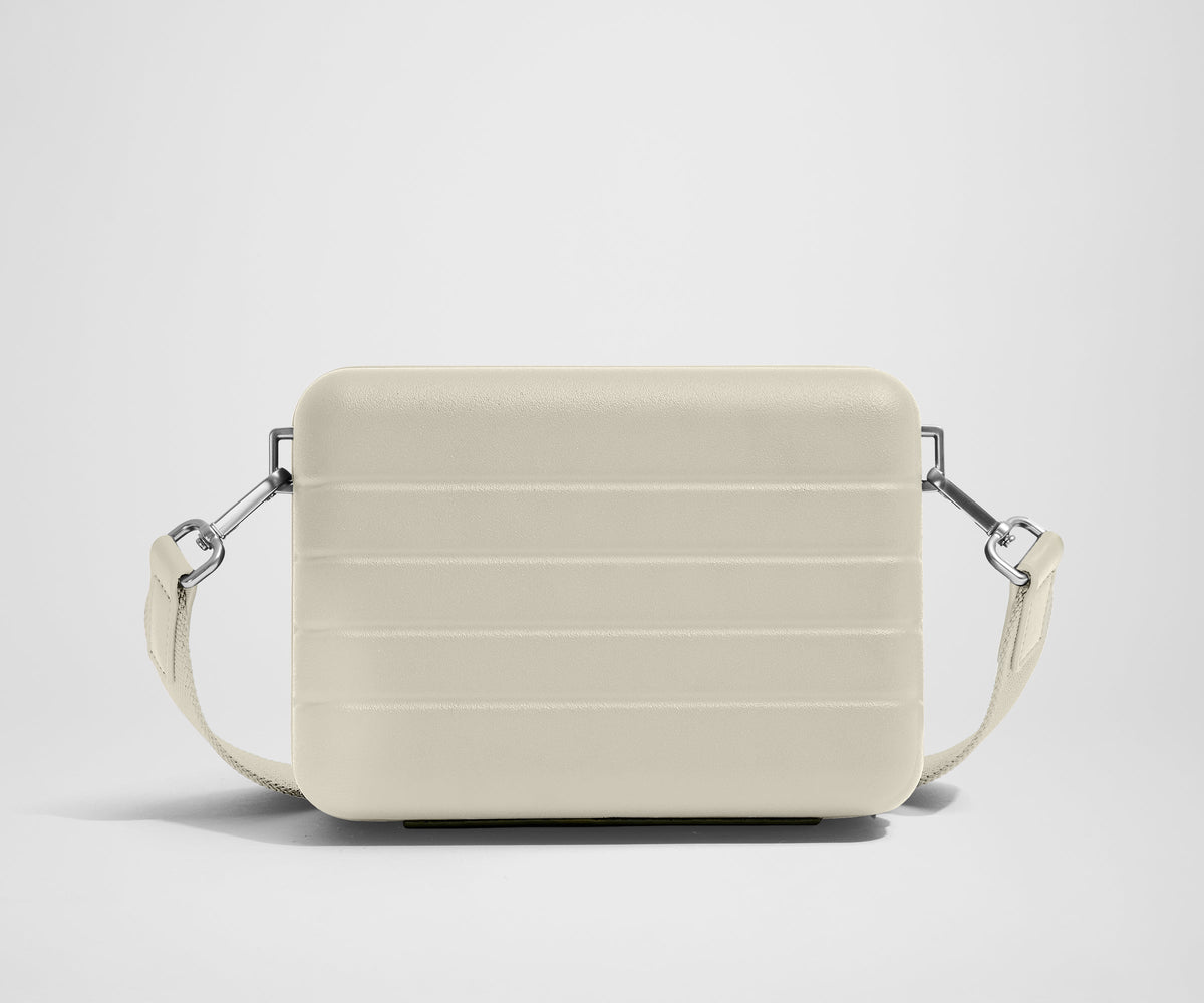 Away The Mini Crossbody Packing Cubes - Salt White