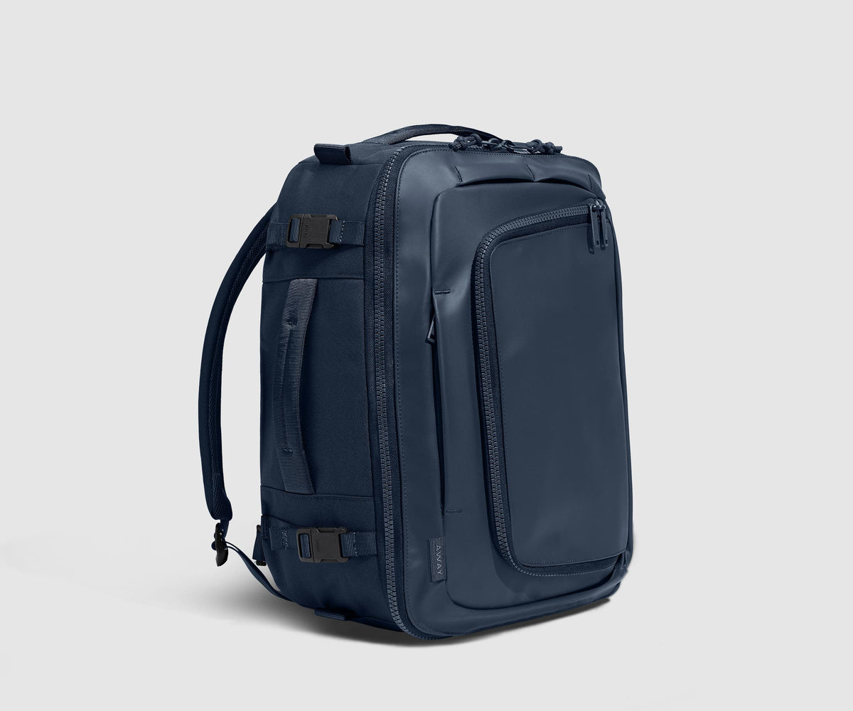 Away Active Convertible Backpack 25L in Navy Blue