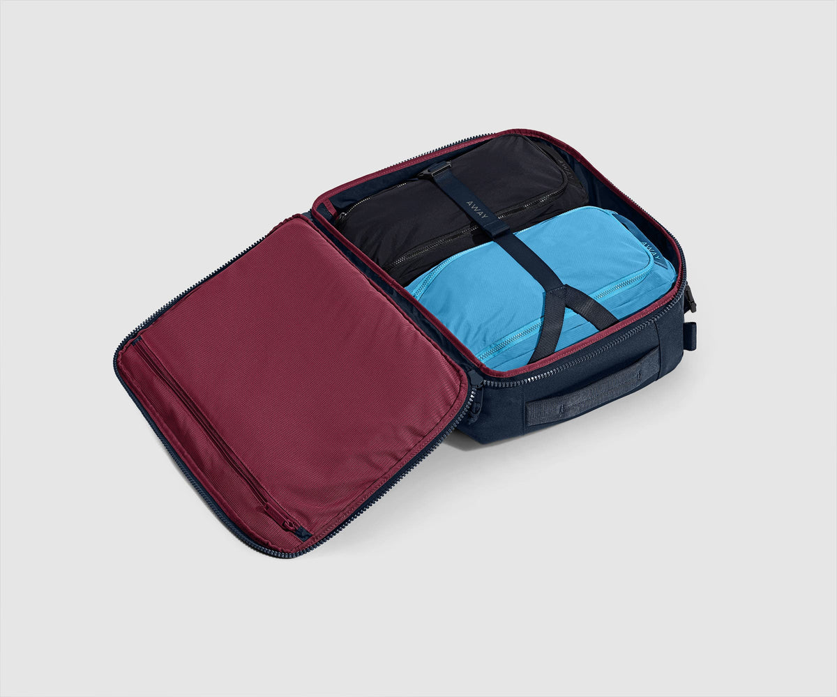 Away Active Convertible Backpack 25L in Navy Blue