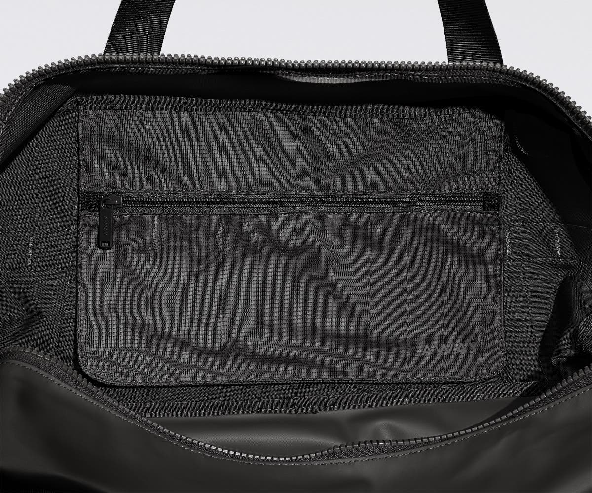 Away Active Duffle 40L Crossbody Bag - Jet Black