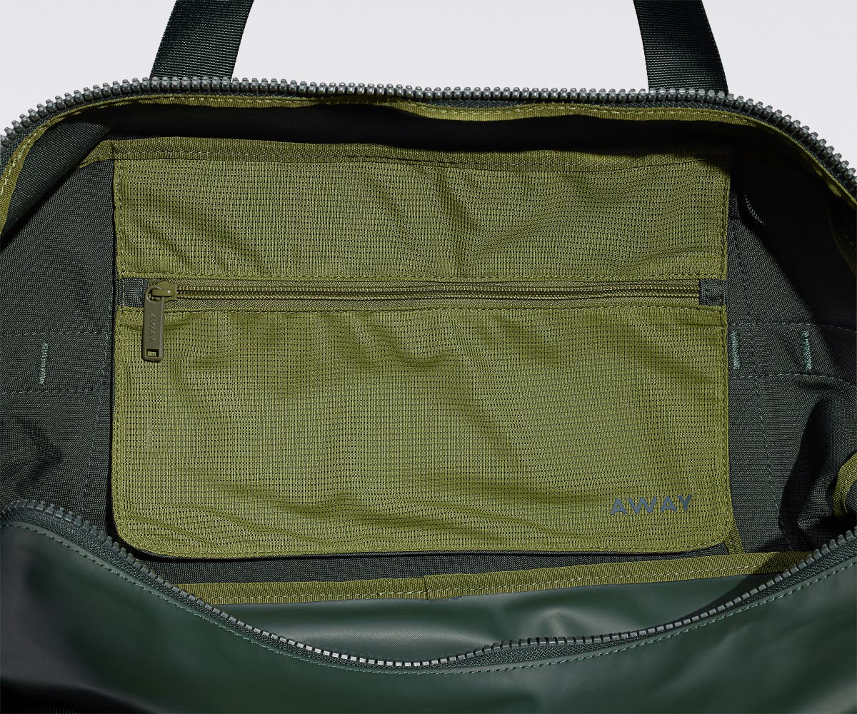Away Active Duffle 40L Crossbody Bag - Forest Green