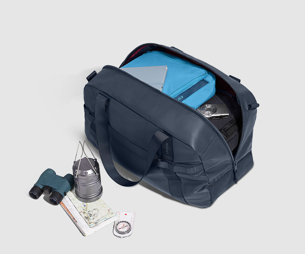 Away Active Duffle 40L Crossbody Bag - Navy Blue