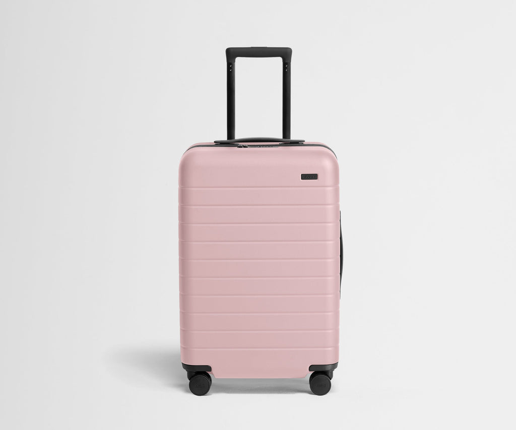 Away The Bigger Carry-On Flex Suitcase - Blush Pink