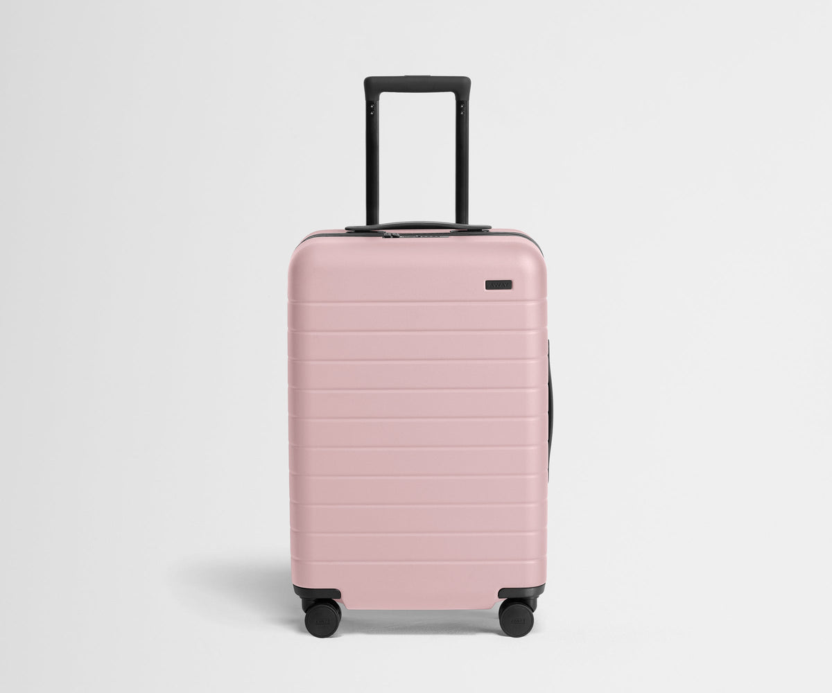 Away The Bigger Carry-On Flex Suitcase - Blush Pink