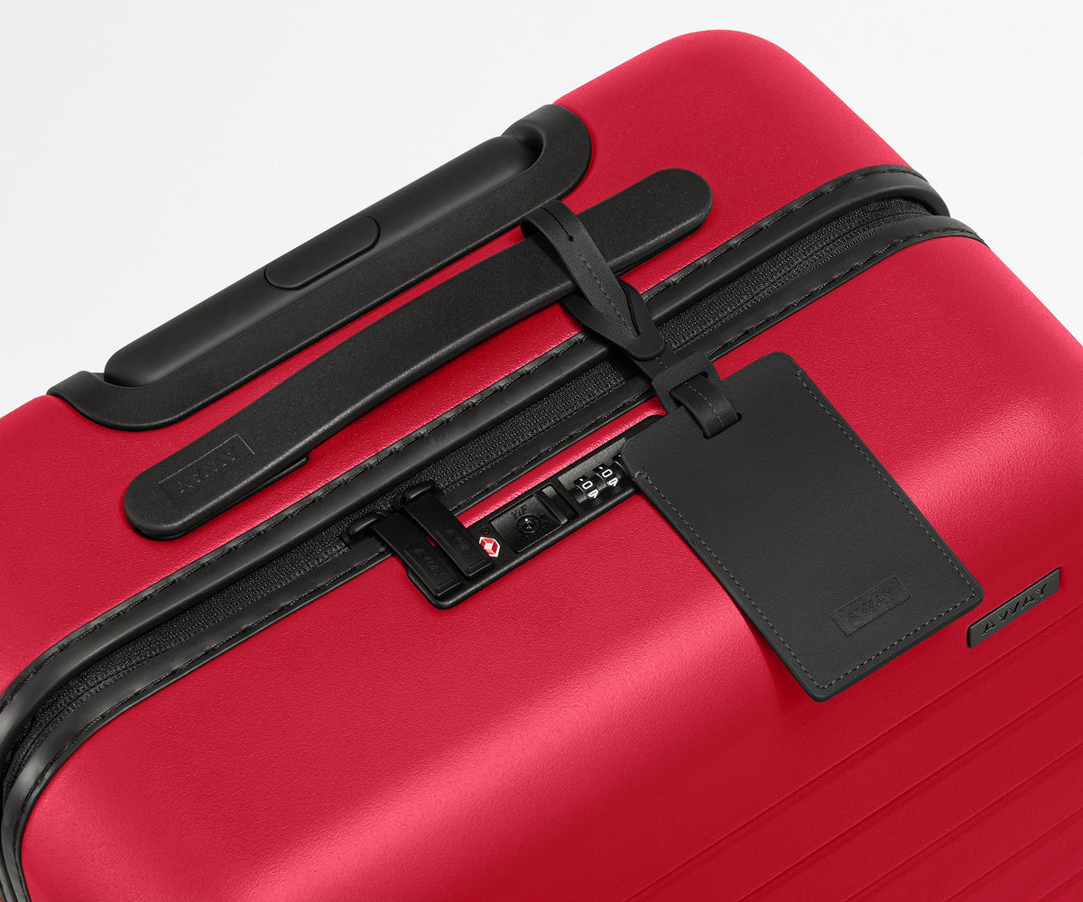 Away The Bigger Carry-On Suitcase - Cherry Red